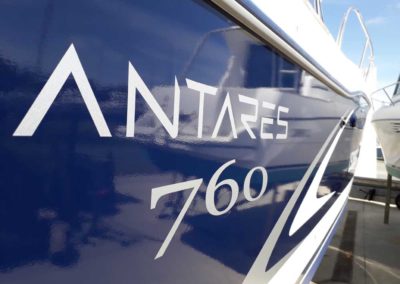 Covering wrapping bateau Antares 760 - Noirmoutier